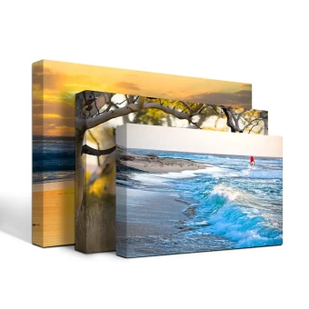Aangepaste wandkunst schilderijen op uitgerekt canvasafdrukken voor decoratie